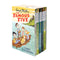 Famous five collection 5 books set by Enid Blyton (Five go to Smuggler's top, a Caravan, Run Away Together, Adventuring Again, Treasure Island)