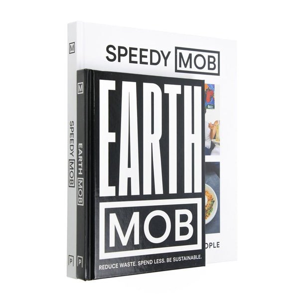 Photo of Earth Mob and Speedy Mob 2 Book Set by Ben Lebus on a White Background