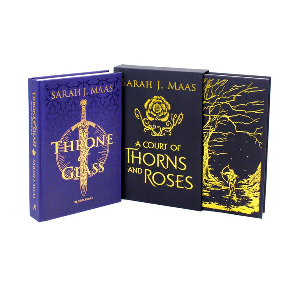 Photo of Sarah J. Maas Collectors Edition 2 Book Set on a White Background