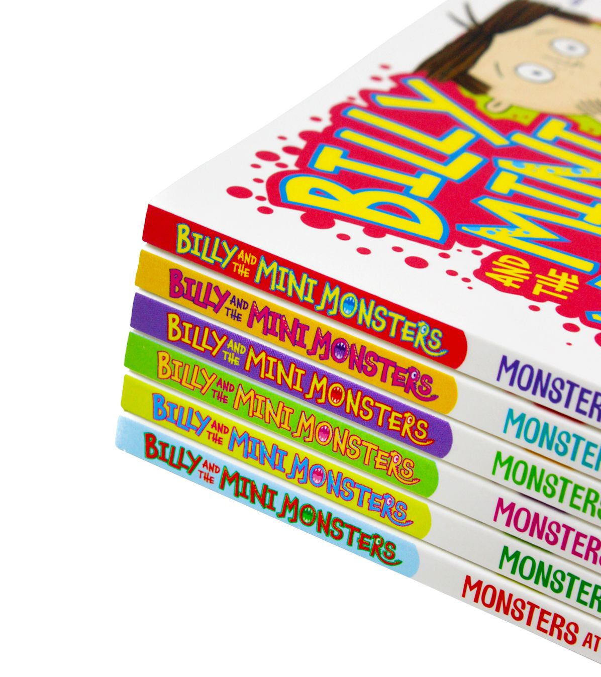 Billy and the Mini Monsters Series 2 (7-12) Collection 6 Books