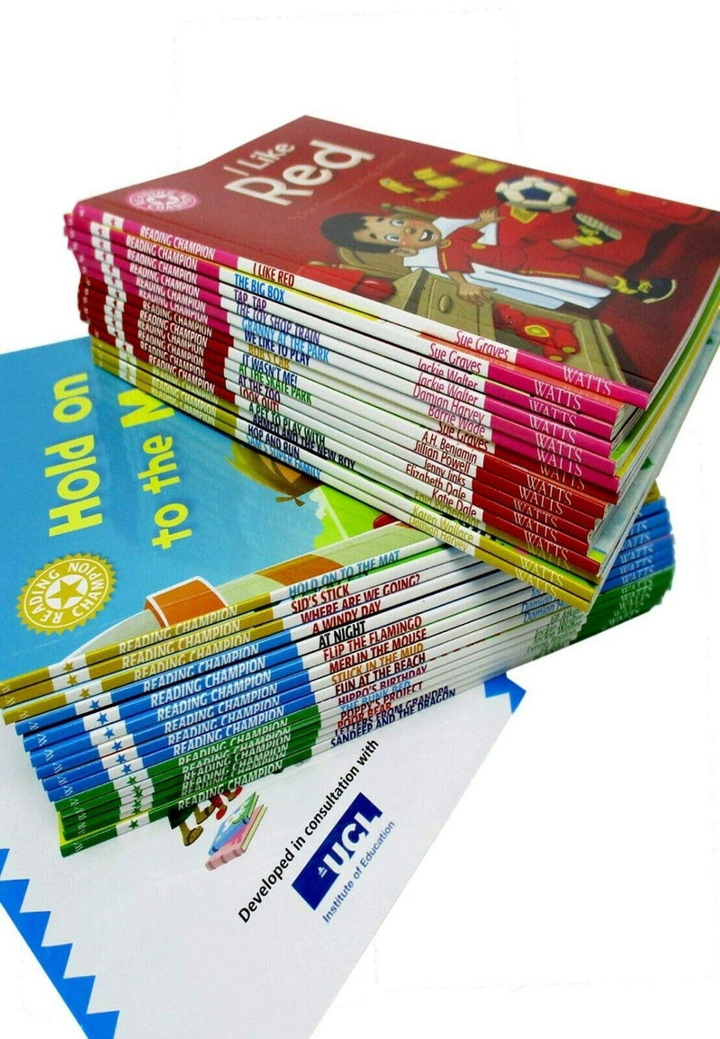 Reading Champions for New Readers 30 Books Set (Beginners Collection Series 1)