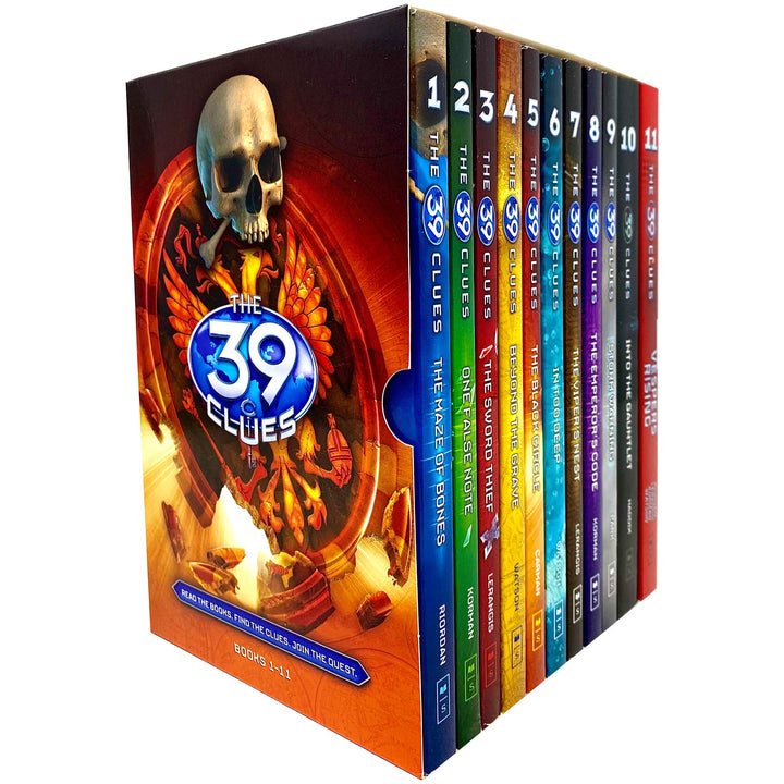 The 39 Clues Collection – 11-Book Set | Engaging Mystery & Adventure Series for Kids with Puzzle-Solving, Treasure Hunts & Fun Family Reading