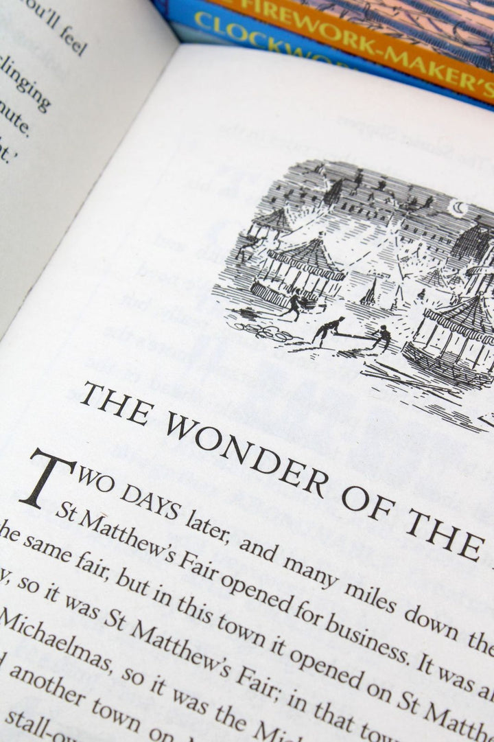Philip Pullman 4-Book Collection | Fantasy & Adventure Stories for Ages 9–14 |Includes Clockwork, The Firework Maker’s Daughter & More