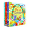 Usborne Pop Up 3 Books Set Collection by Fiona Watts, Jungle, Garden, Dinosaurs...