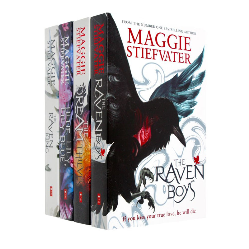 Maggie Stiefvater The Raven Cycle Series Collection 4 Books Set The Raven King