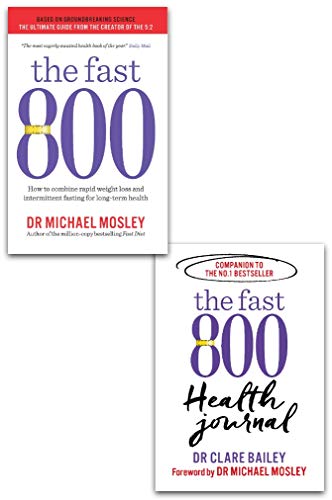 Fast 800 & The Fast 800 Health 2 Books Collection Set Dr Michael Mosley