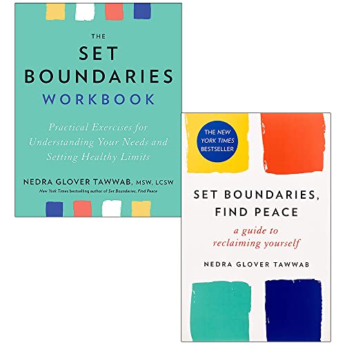 Nedra Glover Tawwab Collection 2 Books Set (The Set Boundaries Workbook & Set Boundaries Find Peace)