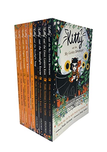 Paula Harrison Kitty Series 9 Books Collection Set (Kitty and The Moonlight Rescue, Tiger Treasure, Sky Garden Adventure, Treetop Chase, Great Lantern Race, Twilight Trouble, Starlight Song & MORE!)