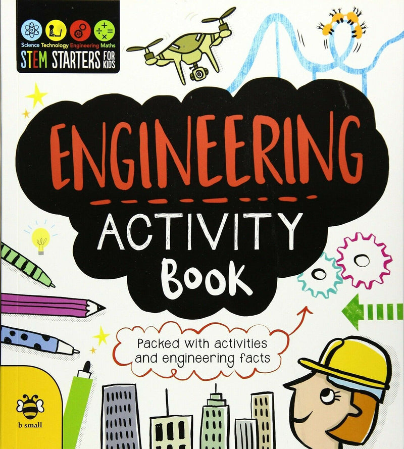 STEM Starters 6 Activity Books Set Technology Science Engineering Maths