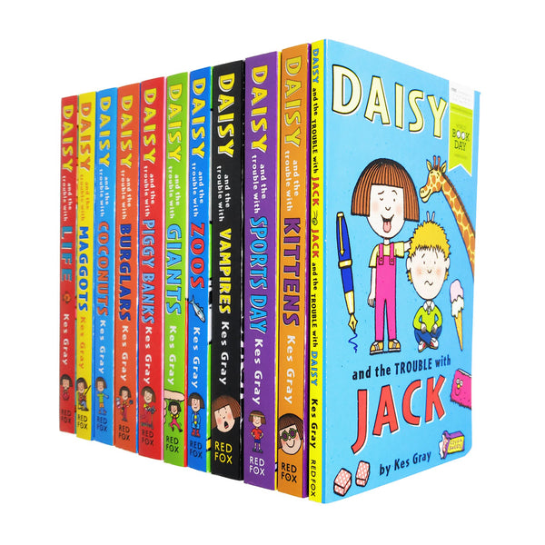 Daisy and the Trouble Collection Pack Kes Gray Set With World Book Day 11 Books