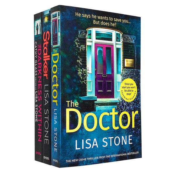 Lisa Stone Collection 3 Books Set (The Doctor, The Darkness Within, Stalker)