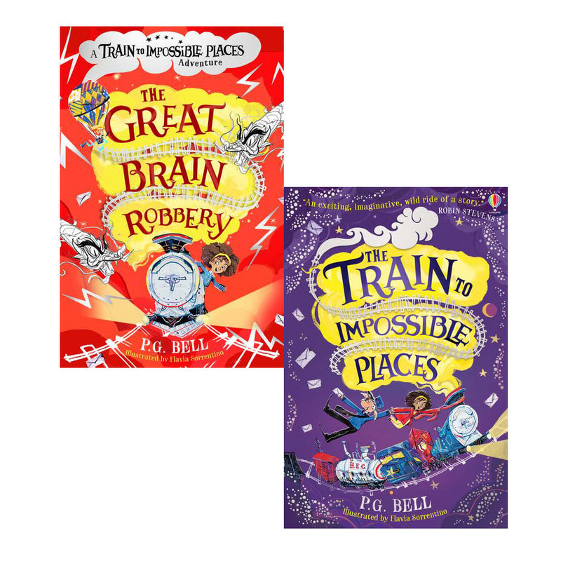 Train To Impossible Places Series 2 Books Collection Set By P.G. Bell