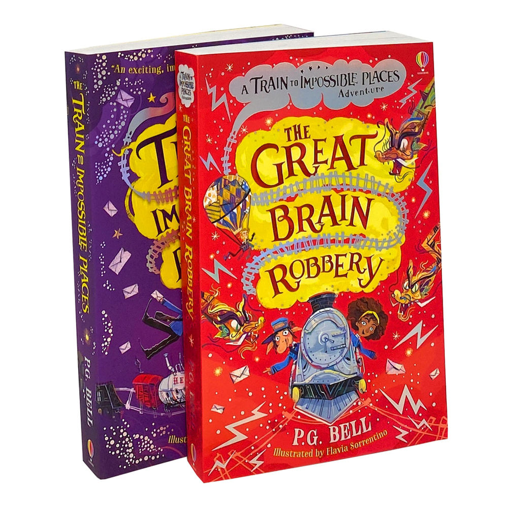 Pg Bell Train To Impossible Places Series 2 Books Collection Set By P.G. Bell ...
