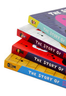 The Story of Music Little People and Pop Artists Series 4 Books Collection Box Set by Little Tiger