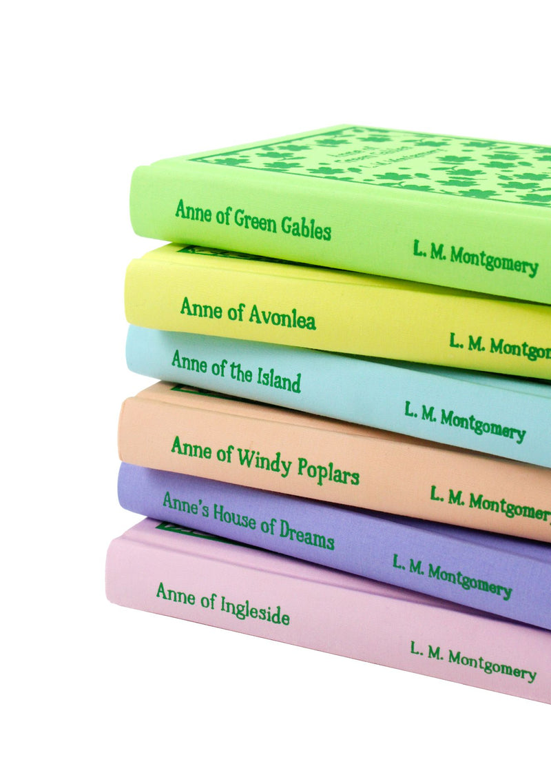 Photo of Anne of Green Gables Pastel Cloth Hardcover Collection by L.M. Montgomery on a White Background