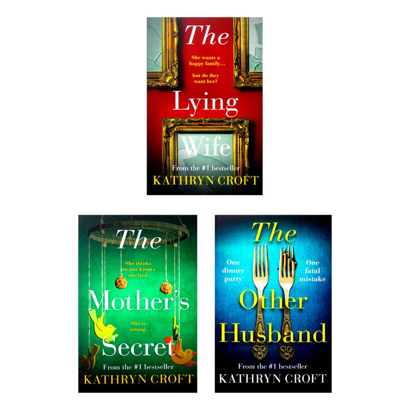 Kathryn Croft 3 Book Collection (The other husband, The lying wife, The mother secret)