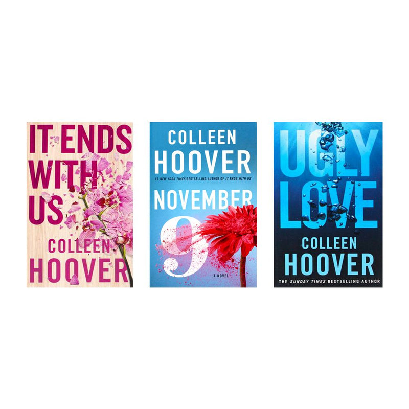 Colleen Hoover Collection 3 Books Set (It Ends With Us, Ugly Love, Nov –  Lowplex