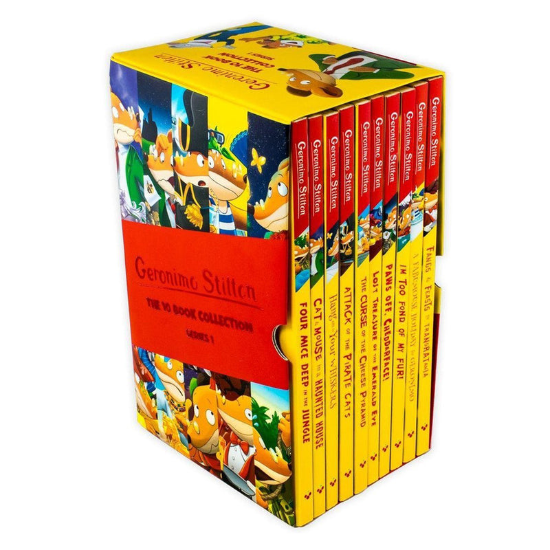 Geronimo Stilton Children 10 Books Collection Set - As Seen on Netflix