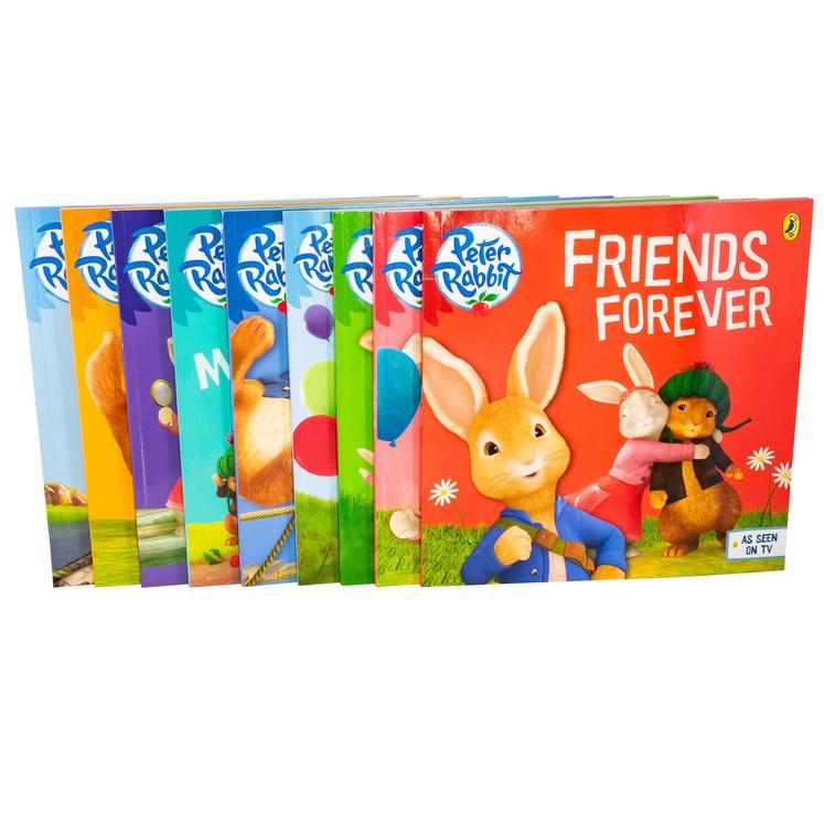 Peter Rabbit Collection Peter's Favorite Stories 9 Books Set - As Seen ...