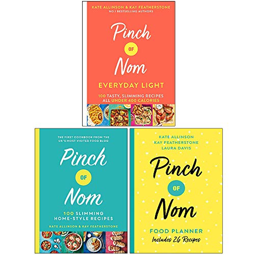 Pinch of Nom Collection 3 Books Set (Everyday Light [Hardcover], Pinch of Nom [Hardcover], Pinch of Nom Food Planner)
