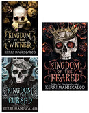 Kingdom of the Wicked Series 3 Books Collection Set By Kerri Maniscalco [Kingdom of the Wicked, Kingdom of the Cursed & Kingdom of the Feared