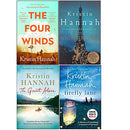 Kristin Hannah 4 Books Collection Set (The Four Winds, The Nightingale, The Great Alone, Firefly Lane)