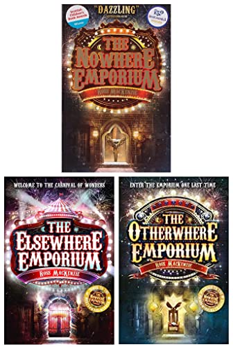 The Nowhere Emporium by Ross MacKenzie 3 Books Collection Set (The Nowhere Emporium, The Elsewhere Emporium & The Otherwhere Emporium)