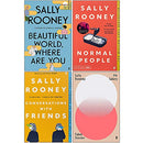 Sally Rooney Collection – 4 Book Set (Beautiful World, Normal People & More) | Contemporary Fiction, Modern Literature, Relationships, Bestsellers