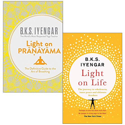 Light on Pranayama, Light on Life 2 Books Collection Set By B.K.S. Iyengar