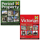 Period property manual, victorian house manual 2 books collection set by ian rock