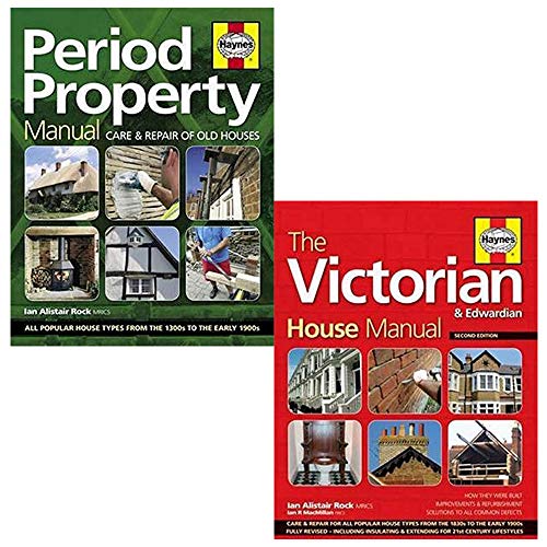 Period property manual, victorian house manual 2 books collection set by ian rock