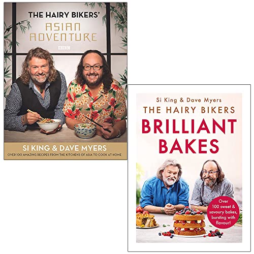 The Hairy Bikers Collection 2 Books Set (Asian Adventure & Brilliant Bakes)