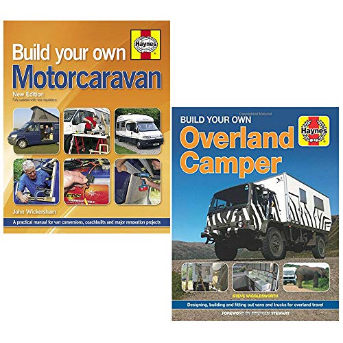 Build Your Own Motorcaravan, Build Your Own Overland Camper Manual 2 Books Collection Set By John Wickersham