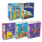 Biff, Chip and Kipper Stage 1 - 5 Read with Oxford: 3+: 88 Phonics Books Collection Set