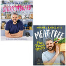 Storecupboard One Pound Meals & Meat-Free One Pound Meals By Miguel Barclay 2 Books Collection Set