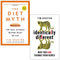 Professor Tim Spector 2 Books Collection Set (The Diet Myth & Identically Different)