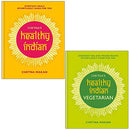 Chetnas Healthy Indian and Vegetarian By Chetna Makan 2 Books Collection Set