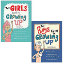 The Girls' Guide to Growing Up Book by Anita Naik & The Boys' Guide to Growing Up Book by Phil Wilkinson | Kids' Self-Help, Life Skills | 2 Book Set