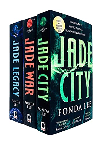 The Green Bone Saga Series – 3-Book Collection by Fonda Lee | Epic Fantasy, Magic, Crime & Action-Packed Adventure (Jade City, Jade War, Jade Legacy)