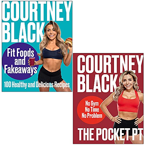 Courtney Black Collection 2 Books Set (Fit Foods and Fakeaways, The Pocket PT)