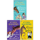 Clare Balding Charlie Bass Collection 3 Books Set (The Racehorse Who Wouldn't Gallop, The Racehorse Who Disappeared, The Racehorse Who Learned to Dance)