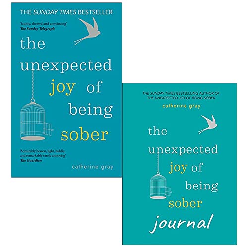 Catherine Gray 2 Books Collection Set (Unexpected Joy of Being Sober & Unexpected Joy of Being Sober Journal)