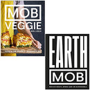 Photo of Mob Veggie and Earth Mob 2 Book Set by Ben Lebus on a White Background