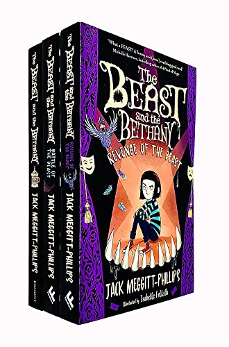 The Beast and the Bethany Series By Jack Meggitt-Phillips 3 Books Collection Set (The Beast and the Bethany, Revenge of the Beast & Battle of the Beast)