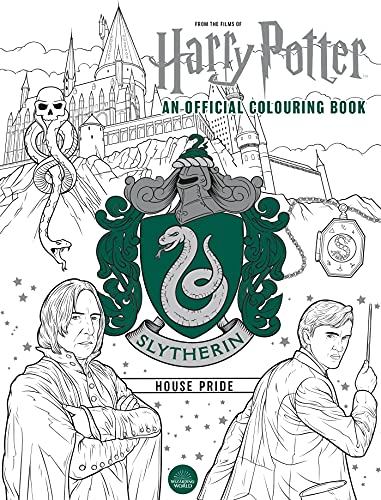 Harry Potter: Slytherin House Pride: The Official Colouring Book