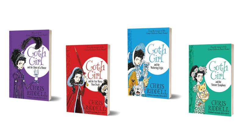 Goth Girl 4 Books Set Collection by Chris Riddell