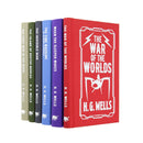 Photo of The H.G. Wells Collection on a White Background