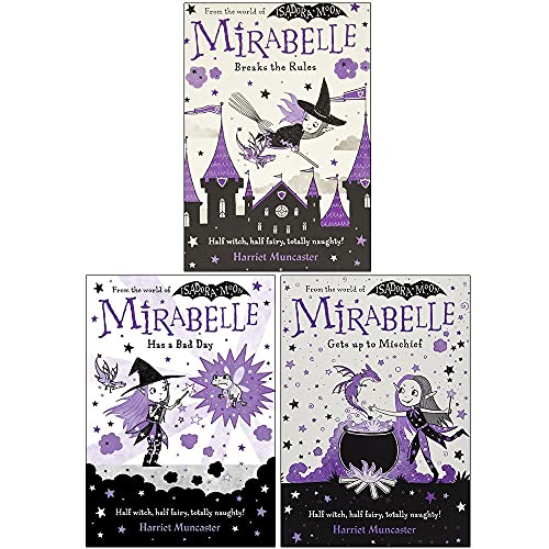 Photo of Mirabelle 3 Books Set Collection by Harriet Muncaster on a White Background