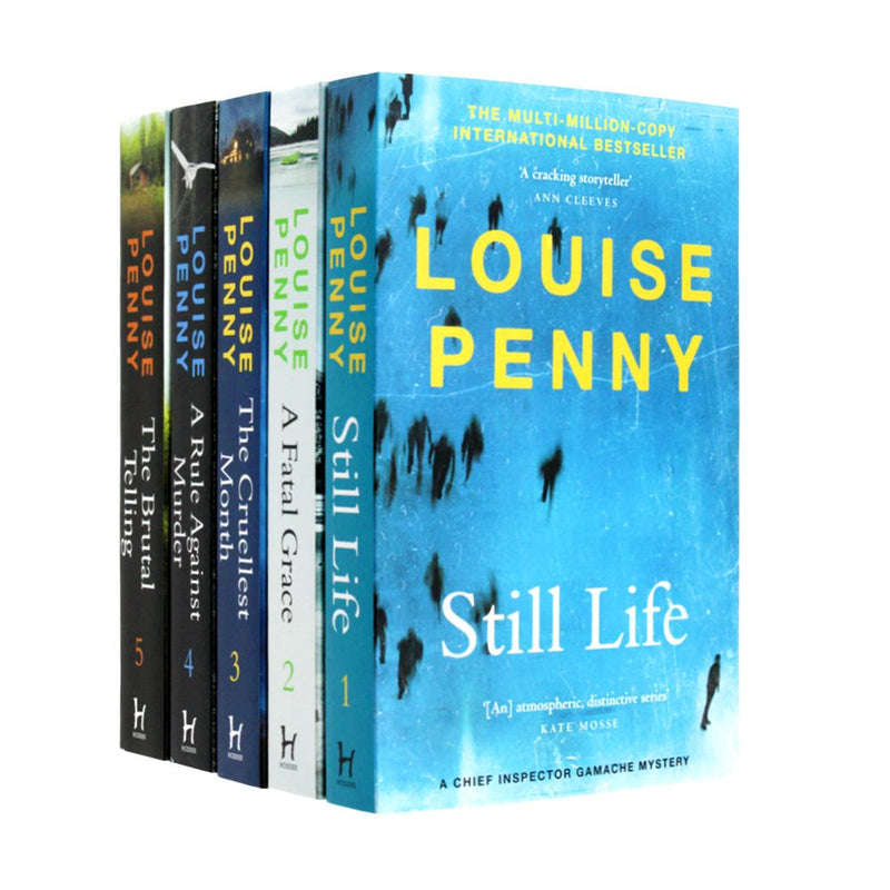 Louise Penny 5 Books Collection Box Set Chief Inspector Gamache