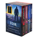 Divergent Series 4-Book Box Set by Veronica Roth |Includes Divergent, Insurgent, Allegiant & Four |YA Dystopian Fiction, Action, Adventure (Paperback)